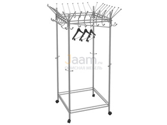 Напольная вешалка Пико 23 на колесах