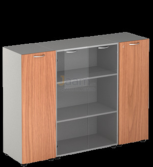 Кабинет руководителя Шкаф средний комбинированный
