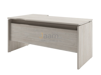 Мебель для персонала Стол эргономичный с двойной царгой D-36 пр