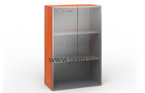 Кабинет руководителя Стеллаж средний со стеклом С3С80