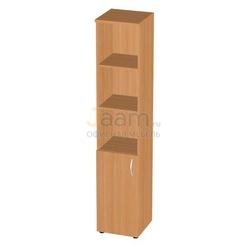 Мебель для персонала Шкаф узкий высокий левый Э-45.0,Э-47.0 л