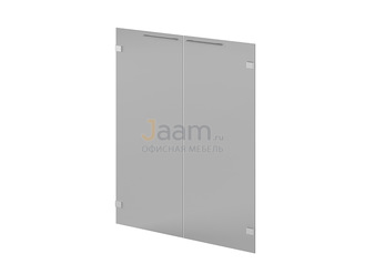 Мебель для персонала Двери низкие стеклянные N-014