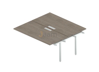 Мебель для персонала Промежуточный сдвоенный стол с люком RM-3.1(x2)+F-61