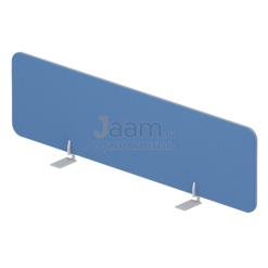 Мебель для персонала Экран настольный фронтальный (ткань) UDSFFS160