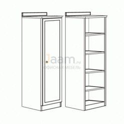 Мебель для гостиниц Офисный шкаф с воротником правый R6706V